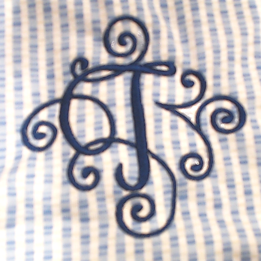 BLOOPER SWIM: Monogrammed Nantucket Cover Up