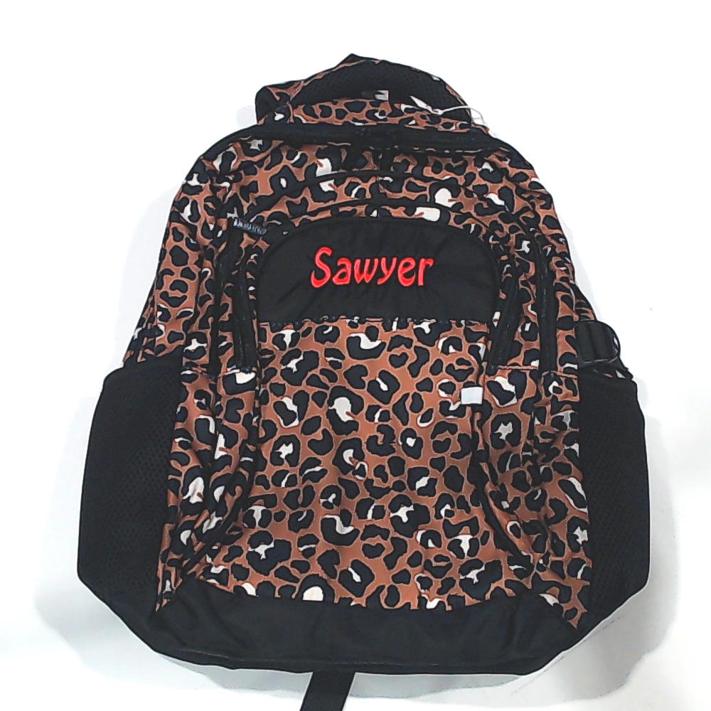 BLOOPER BAG: Monogrammed Backpack