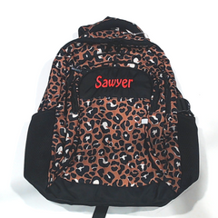 BLOOPER BAG: Monogrammed Backpack