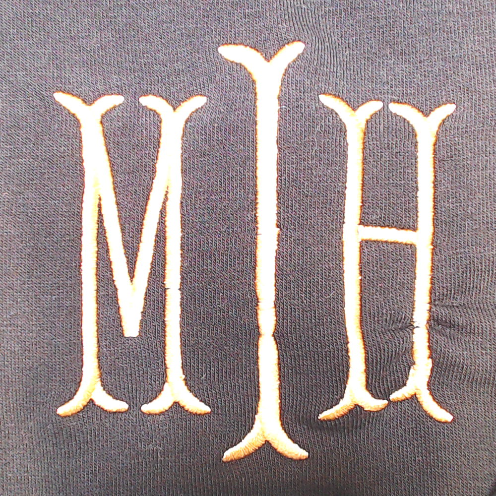 BLOOPER CLOTHING: Monogrammed Quarter Zip Pullover
