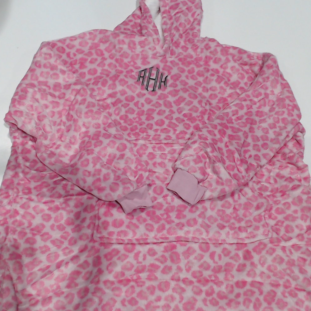 BLOOPER CLOTHING: Monogrammed Blanket Hoodie