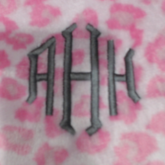 BLOOPER CLOTHING: Monogrammed Blanket Hoodie