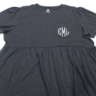 BLOOPER CLOTHING: Monogrammed T-Shirt Dress
