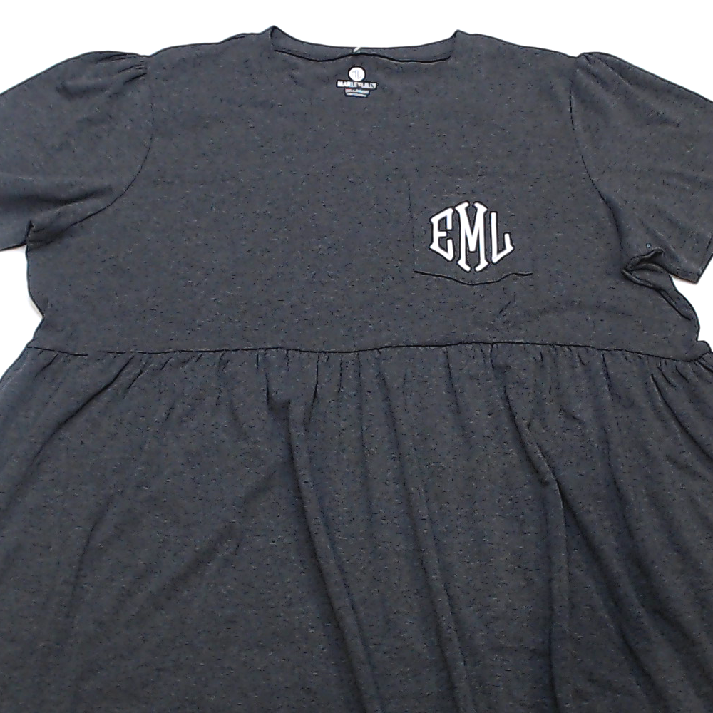 BLOOPER CLOTHING: Monogrammed T-Shirt Dress