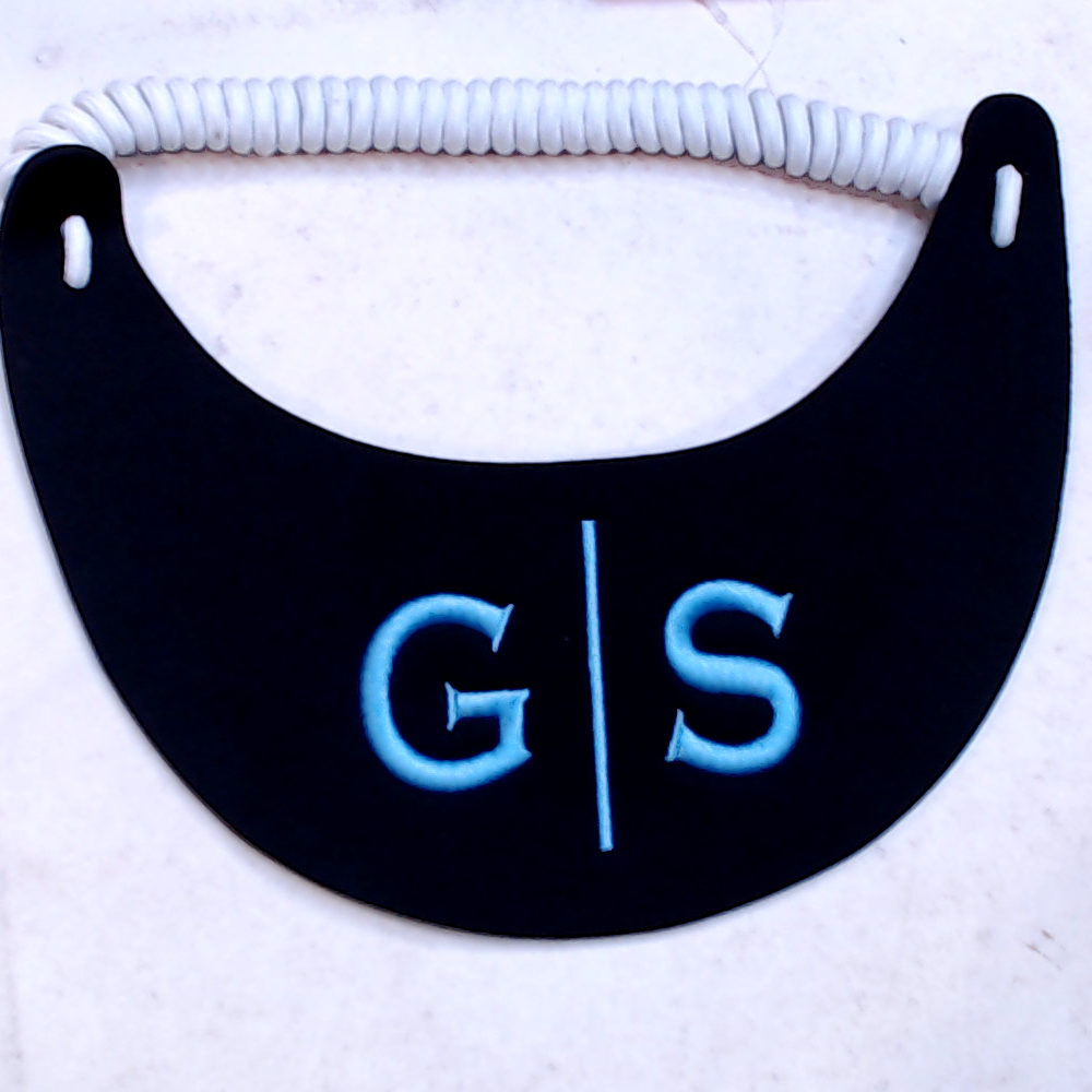 BLOOPER ACCESSORY: Monogrammed Bride Tribe Visor