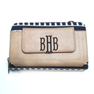 BLOOPER ACCESSORY: Monogrammed Phone Wallet Wristlet