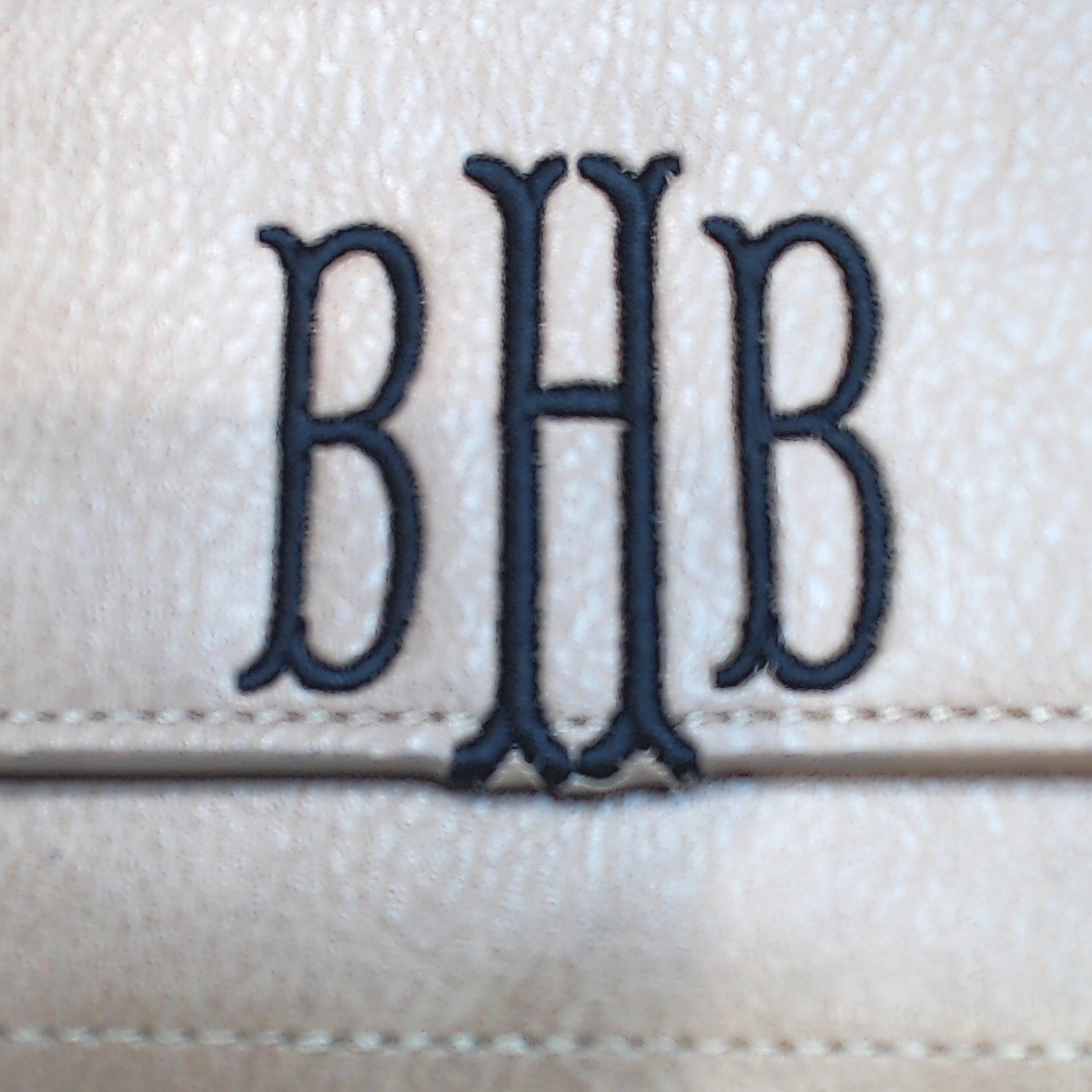 BLOOPER ACCESSORY: Monogrammed Phone Wallet Wristlet