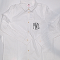 BLOOPER CLOTHING: Monogrammed Button Down Tunic