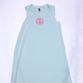 BLOOPER KIDS: Monogrammed Girls Scallop Dress