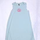 BLOOPER KIDS: Monogrammed Girls Scallop Dress