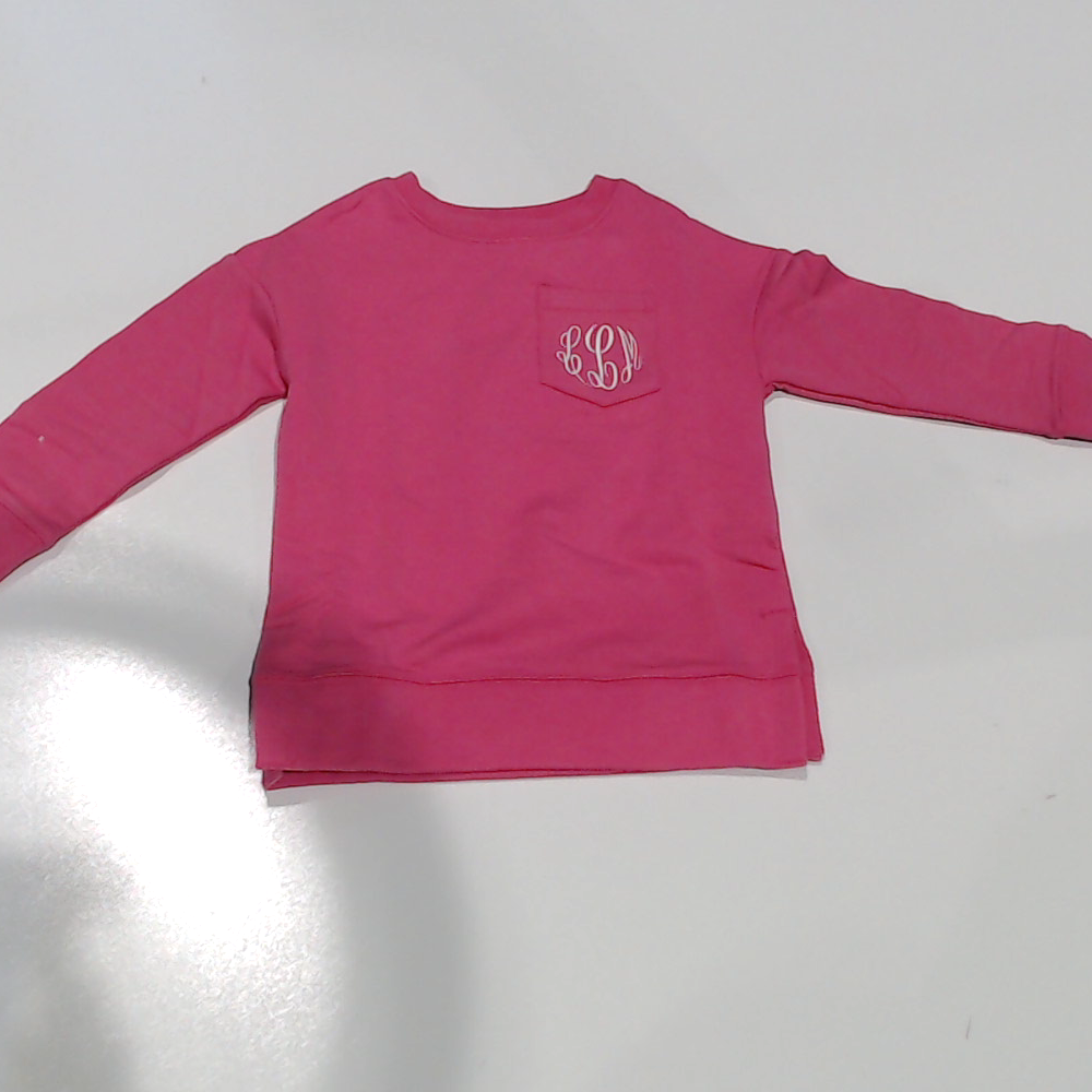 BLOOPER KIDS: Monogrammed Kids Crewneck Sweatshirt