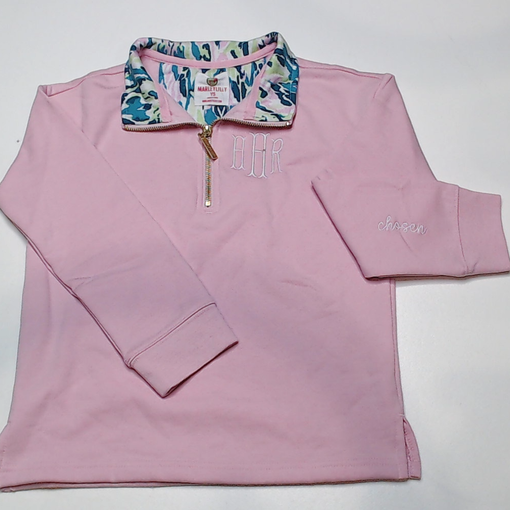 BLOOPER KIDS: Monogrammed Kids Faith Pullover