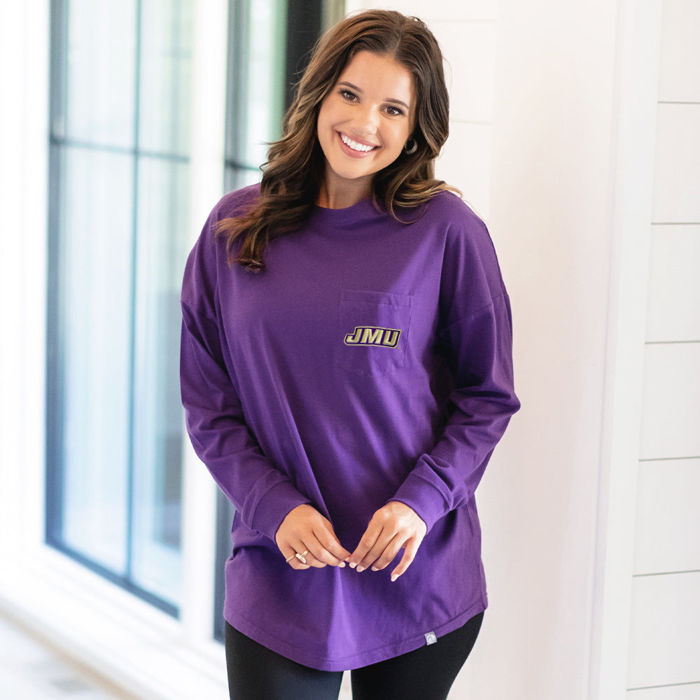[peyton] jmu long sleeve shirt on peyton