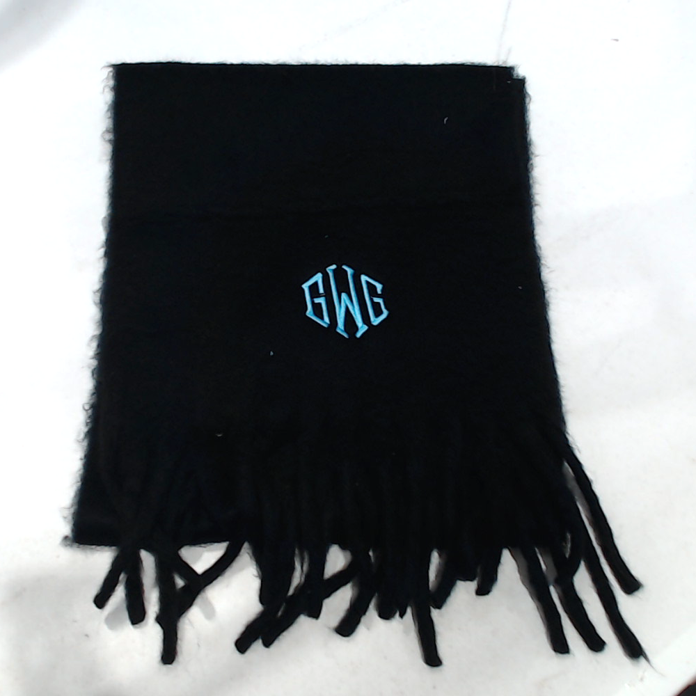 BLOOPER ACCESSORY: Monogrammed Oversized Scarf