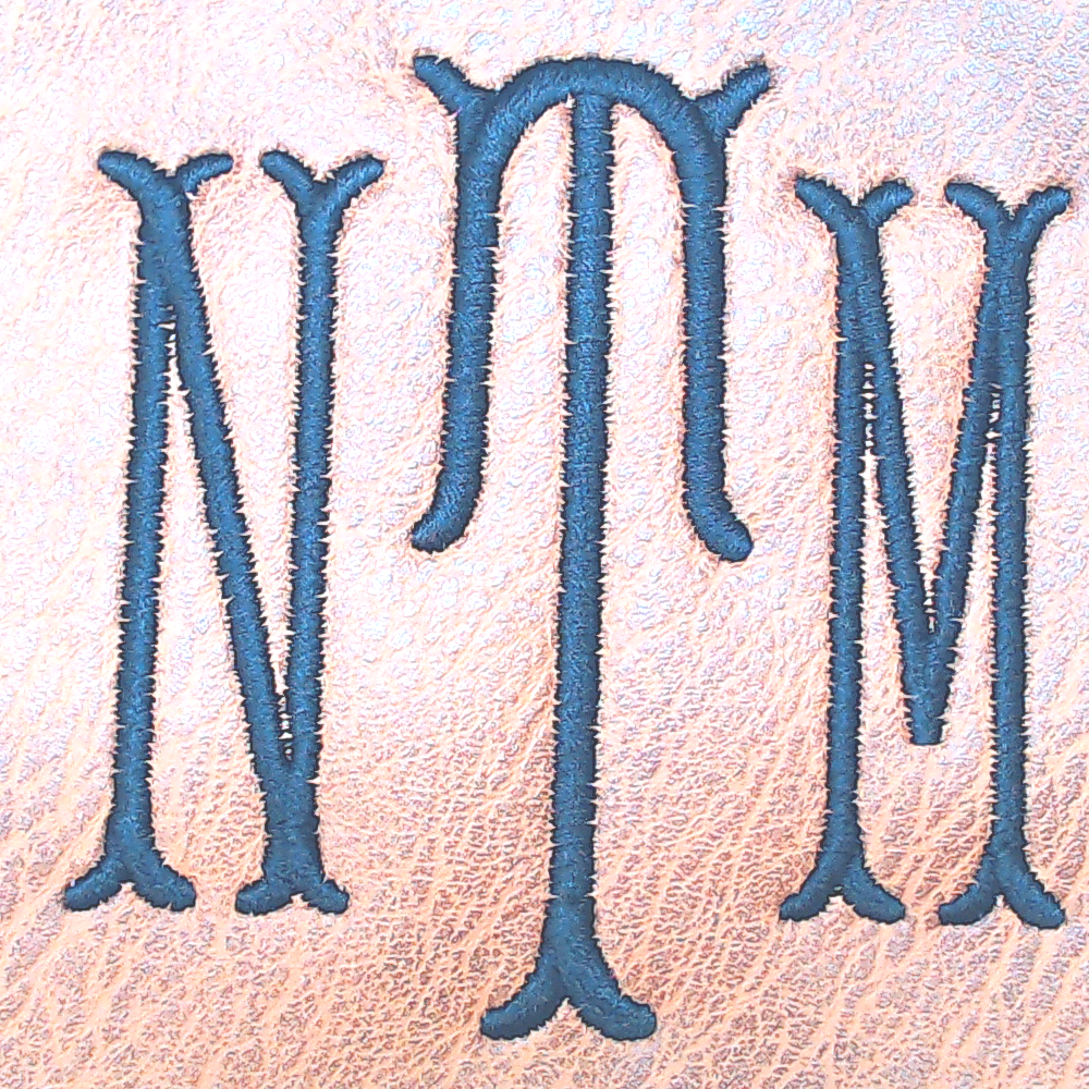 BLOOPER BAG: Monogrammed Wristlet