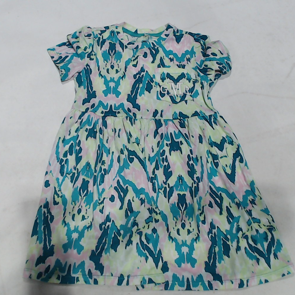 BLOOPER KIDS: Monogrammed Kids T-Shirt Dress