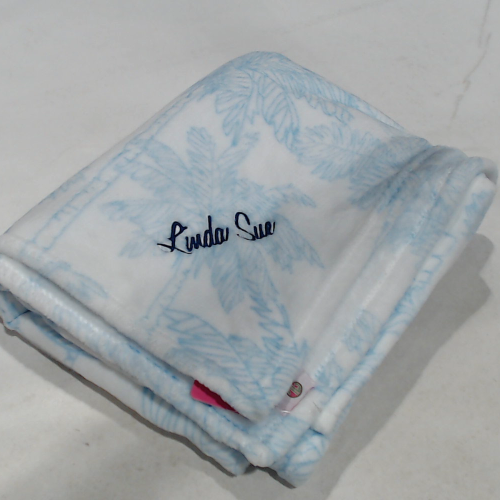 BLOOPER ACCESSORY: Personalized Plush Blanket