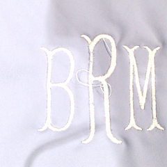 BLOOPER KIDS: Monogrammed Girls Scallop Dress