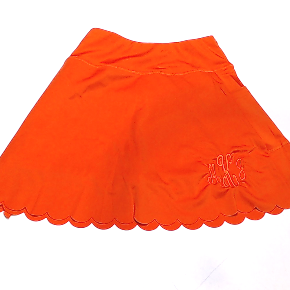 BLOOPER CLOTHING: Monogrammed Skort