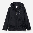 Monogrammed Lightweight Rain Jacket | Black