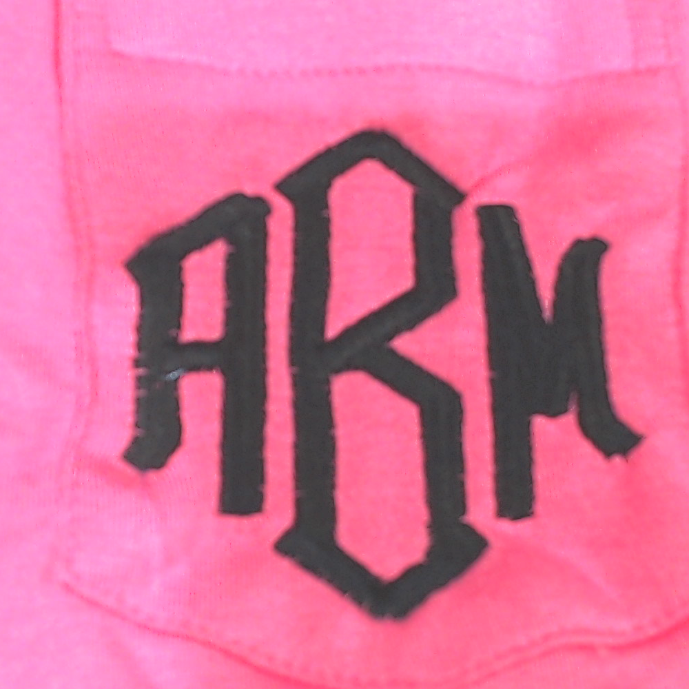 BLOOPER CLOTHING: Monogrammed Sequin Teacher Tee