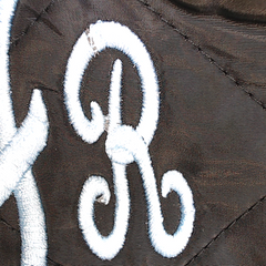 BLOOPER CLOTHING: Monogrammed Puffer Vest