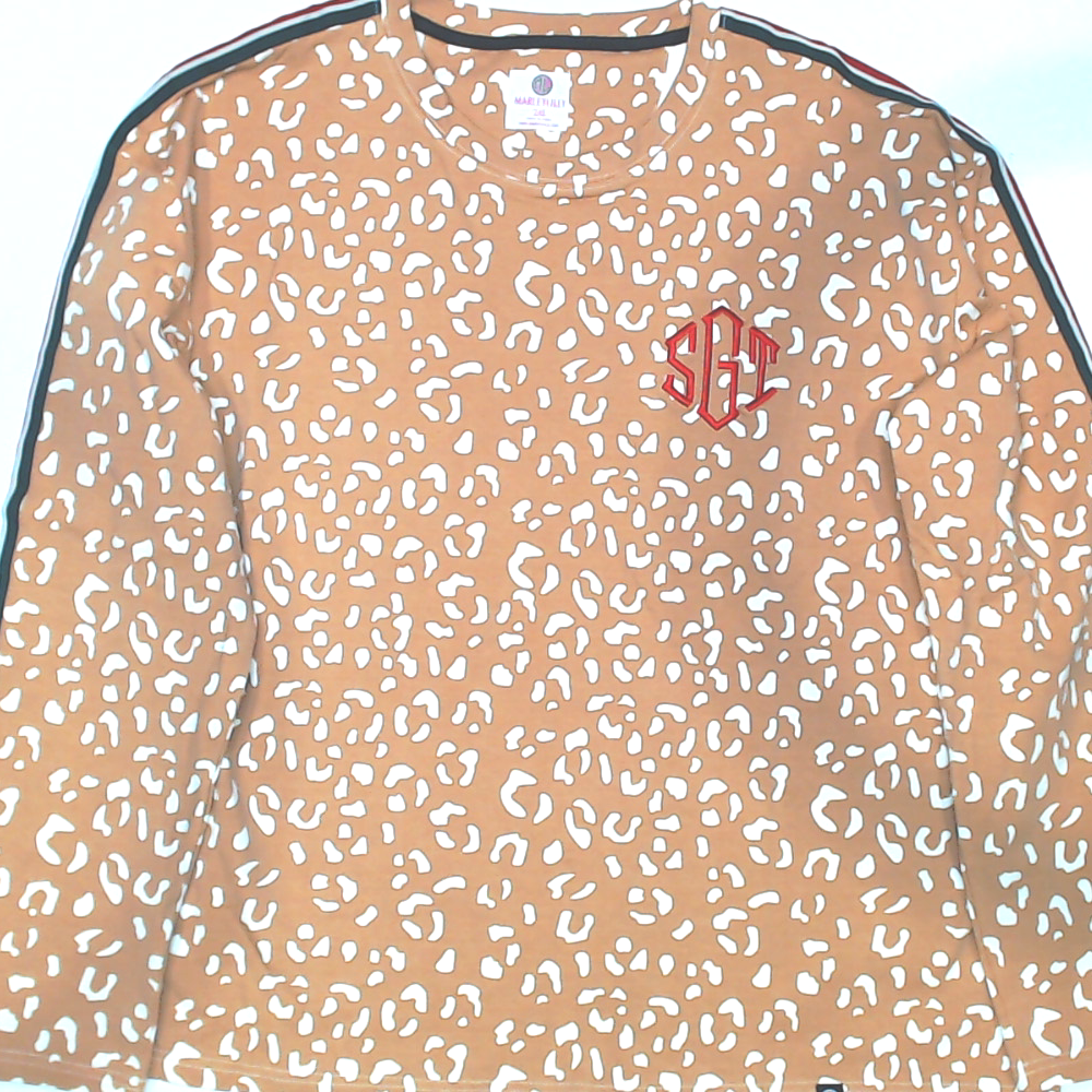 BLOOPER CLOTHING: Monogrammed Lightweight Sweatshirt