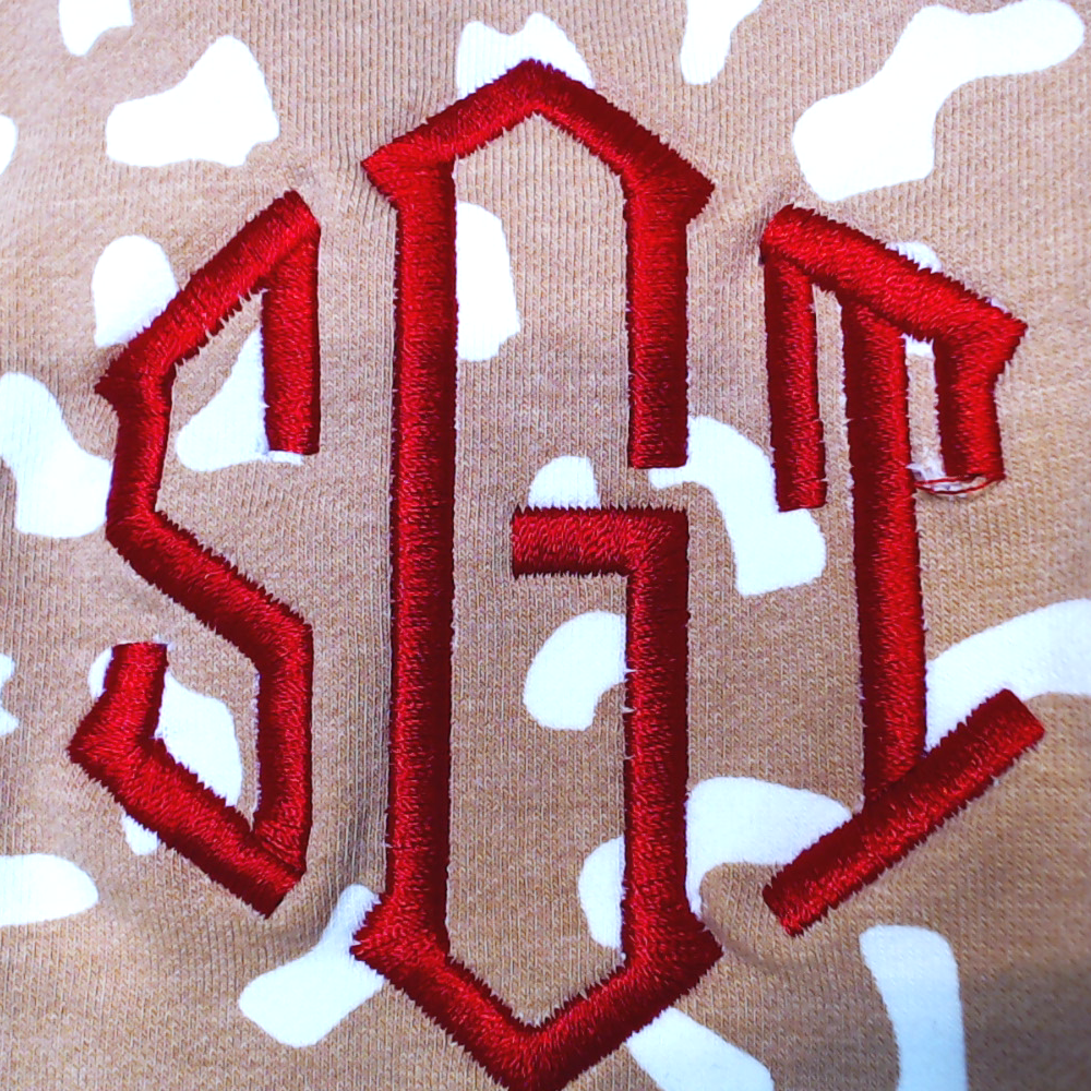 BLOOPER CLOTHING: Monogrammed Lightweight Sweatshirt