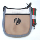 BLOOPER BAG: Monogrammed Neoprene Crossbody