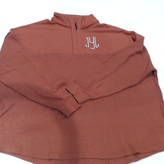 BLOOPER CLOTHING: Monogrammed Waffle Knit Pullover