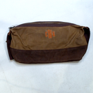 BLOOPER BAG: Personalized Waxed Canvas Dopp Kit