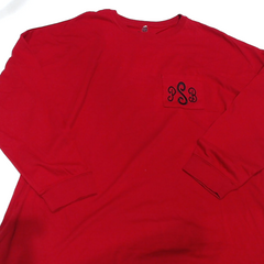 BLOOPER CLOTHING: Monogrammed Long Sleeve Shirt