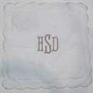 BLOOPER ACCESSORY: Monogrammed Pillow Sham