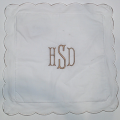 BLOOPER ACCESSORY: Monogrammed Pillow Sham