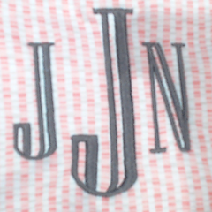 BLOOPER SWIM: Monogrammed Nantucket Cover Up