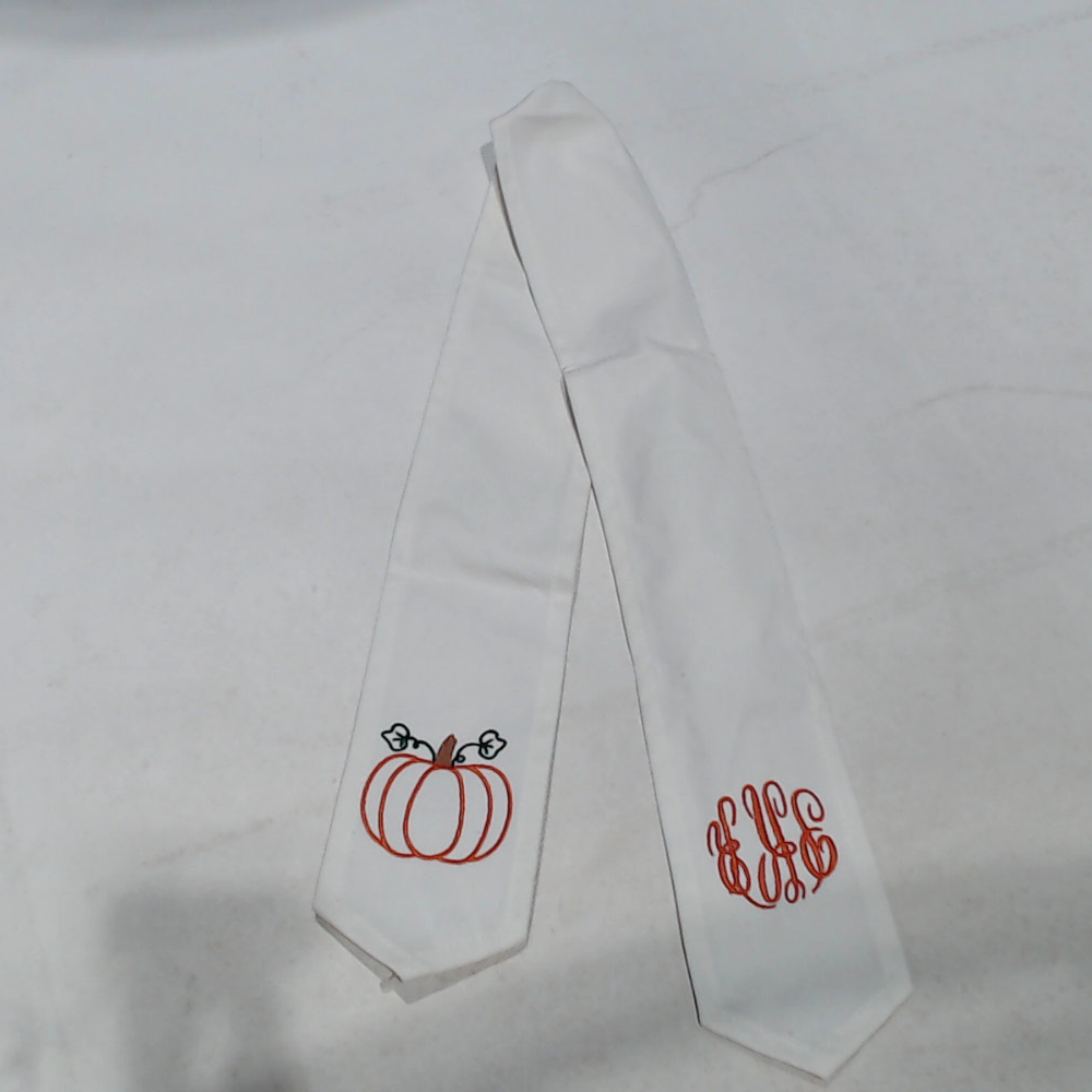 BLOOPER ACCESSORY: Personalized Fall Wreath Sash