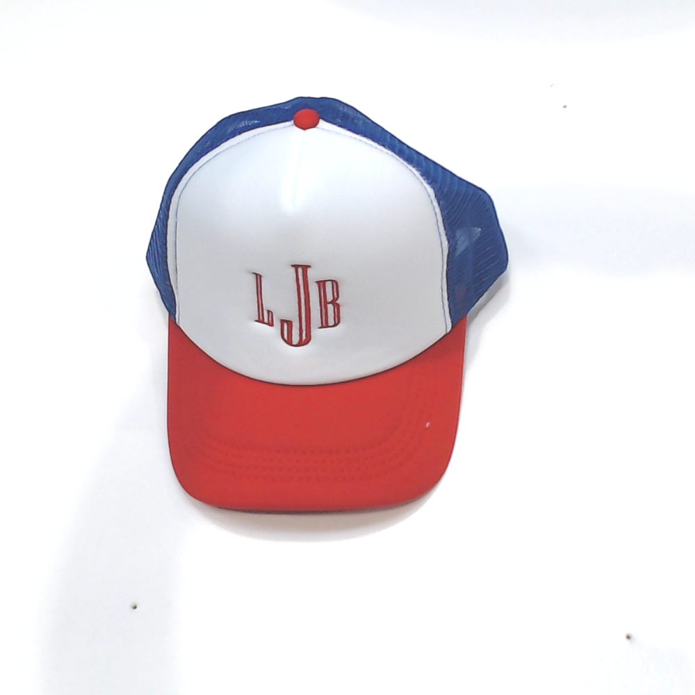BLOOPER ACCESSORY: Monogrammed Trucker Hat