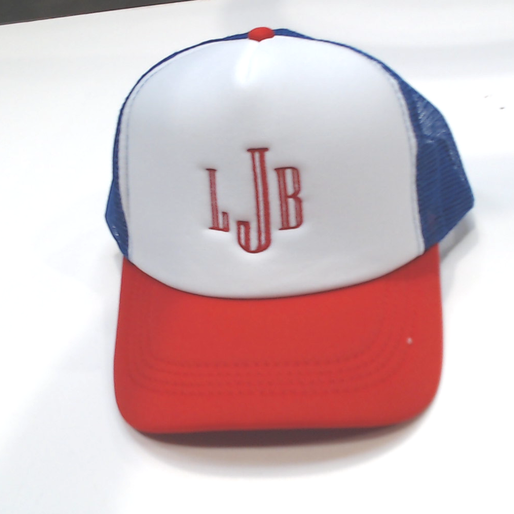 BLOOPER ACCESSORY: Monogrammed Trucker Hat