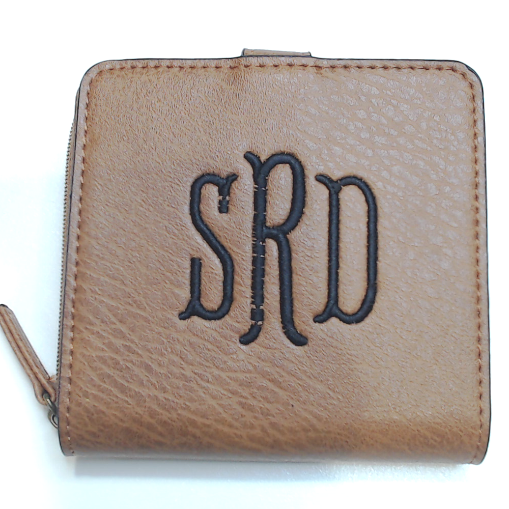 BLOOPER ACCESSORY: Monogrammed Square Wallet