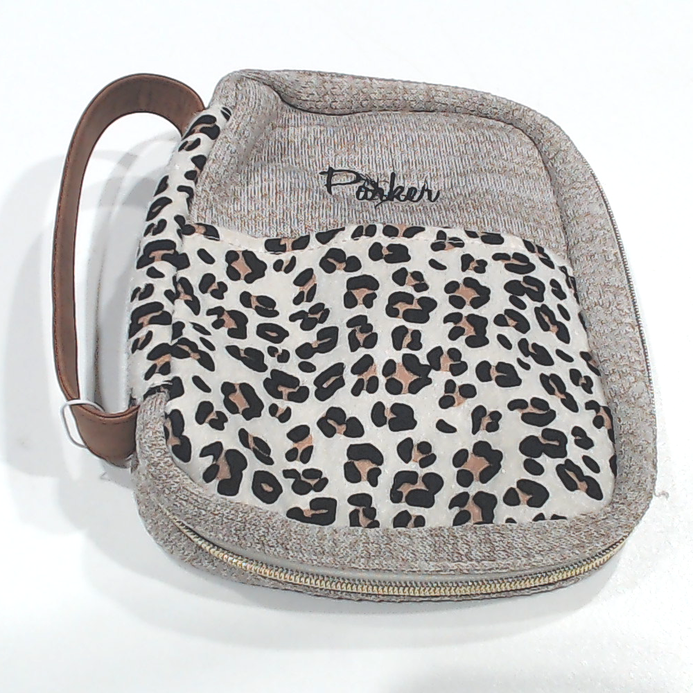 BLOOPER ACCESSORY: Monogrammed Leopard Bible Carrier