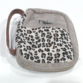 BLOOPER ACCESSORY: Monogrammed Leopard Bible Carrier