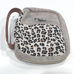 BLOOPER ACCESSORY: Monogrammed Leopard Bible Carrier