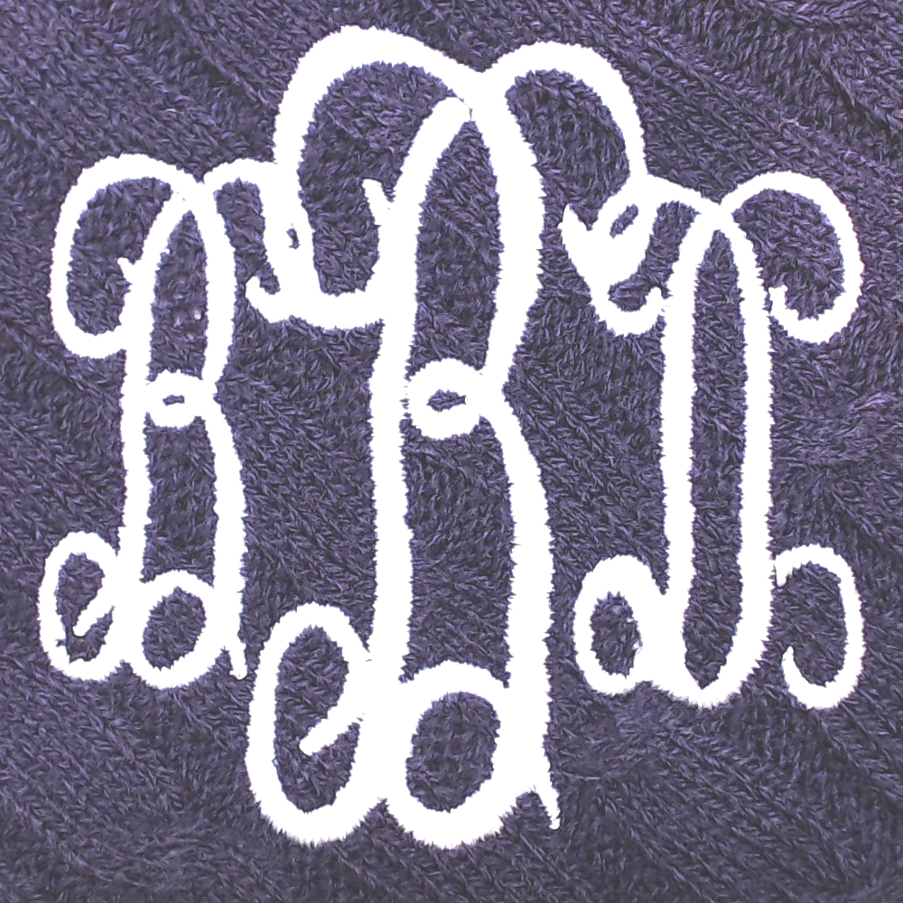 BLOOPER KIDS: Monogrammed Kids Poncho