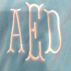 BLOOPER CLOTHING: Monogrammed Puff Sleeve Fleece Pullover