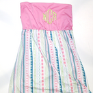 BLOOPER SWIM: Monogrammed Beach Cover Up