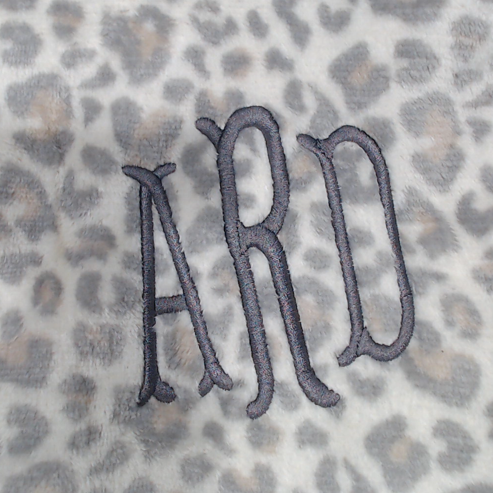 BLOOPER CLOTHING: Monogrammed Blanket Hoodie