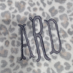 BLOOPER CLOTHING: Monogrammed Blanket Hoodie