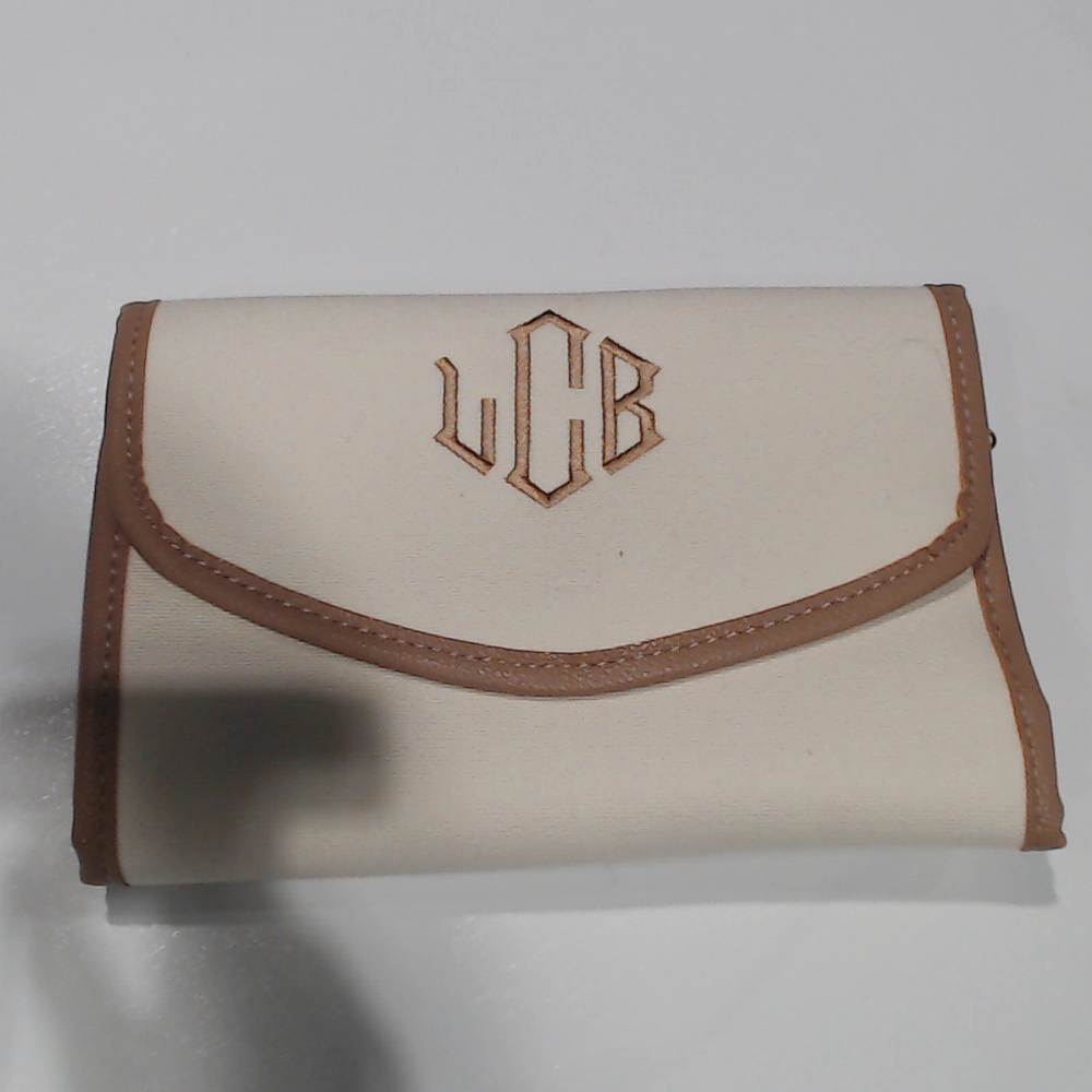BLOOPER ACCESSORY: Monogrammed Travel Jewelry Organizer