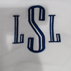 BLOOPER CLOTHING: Monogrammed Quarter Zip Sweatshirt