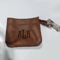 BLOOPER BAG: Monogrammed Saddlebag